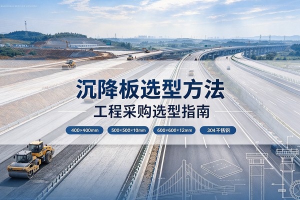 江阳沉降板选择方法