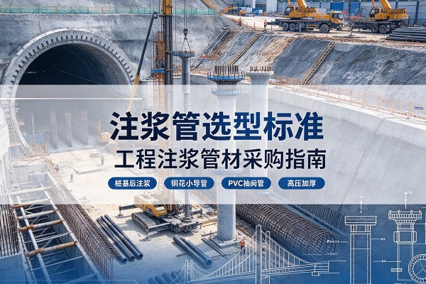江阳注浆管选型标准