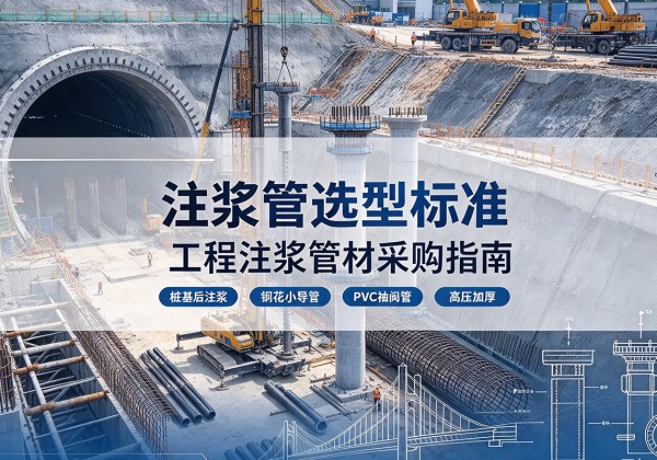 江阳注浆管选型标准
